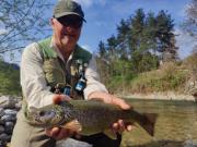 Tim and Brown trout
